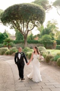 Kristina & Sagar Luxurious Wedding at Villa Aurelia by Moretti Events Luxury Event Planner Rome_167