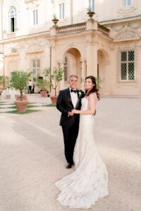 Kristina & Sagar Luxurious Wedding at Villa Aurelia by Moretti Events Luxury Event Planner Rome_170