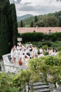 Bianca & William Chic Welcome Party Villa La Foce by Moretti Events Exclusive Destination Wedding Planner Italy-2