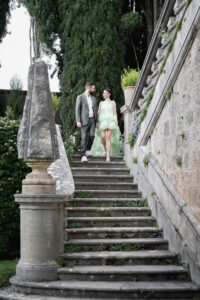 Bianca & William Chic Welcome Party Villa La Foce by Moretti Events Exclusive Destination Wedding Planner Italy-7
